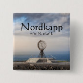 Nordkapp Norwegen Button (Vorderseite)