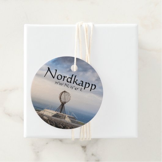 Nordkapp Norwegen Geschenkanhänger (Beispiel)