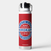 NORDKAPP Norwegen Individuelle Name Trinkflasche (Hinten)