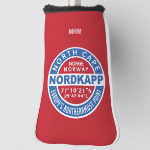 NORDKAPP Norwegen kundenspezifische Golf Headcover