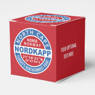 NORDKAPP Norwegen kundenspezifischer Geschenkschachtel