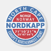 NORDKAPP Norwegen-Magnet Magnet (Vorne)