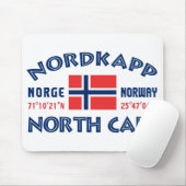 NORDKAPP Norwegen Mousepad (Mit Mouse)