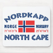 NORDKAPP Norwegen Mousepad (Vorne)