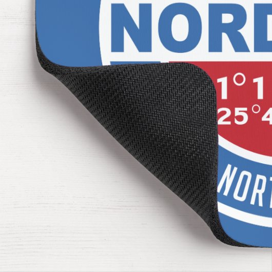 NORDKAPP Norwegen Mousepad (Ecke)