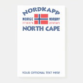NORDKAPP Norwegen Post-It-Notes Post-it Klebezettel (Vorderseite)