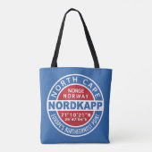 NORDKAPP Norwegen-Taschen Tasche (Rückseite)