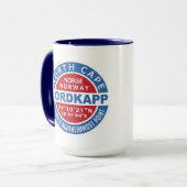 NORDKAPP Norwegen Tasse (Vorderseite Links)