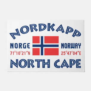 NORDKAPP Norwegen Türmatten Fußmatte