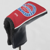 NORDKAPP Norwegen Zolldecker für Monogramm Golf Headcover (3/4 Vorderseite)
