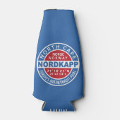 NORDKAPP Norwegen Zollflasche cooler Flaschenkühler (Vorderseite)