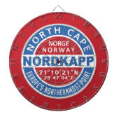 NORDKAPP Norwegische Dartscheibe (vorne)