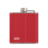 NORDKAPP Norwegischer Zollfahne Flachmann (Rückseite)