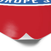 NORDKAPP Norwegisches Plakat Poster (Ecke)