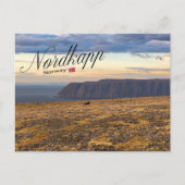 Nordkapp Postkarte (Vorderseite)