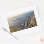 Nordkapp Rechteckiger Aufkleber (Umschlag)