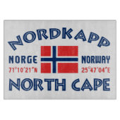 NORDKAPP - Stintbrett Schneidebrett (Vorderseite)