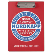 NORDKAPP Stintdorsch Klemmbrett (Vorderseite)