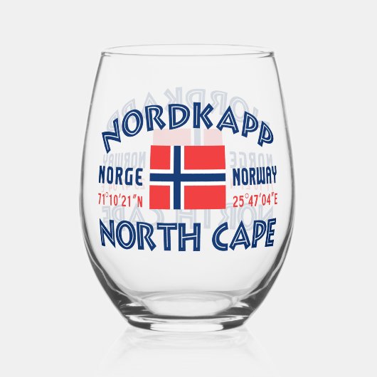 NORDKAPP WEINGLAS OHNE STIEL (Vorderseite)