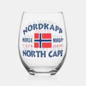 NORDKAPP WEINGLAS OHNE STIEL (Rückseite)