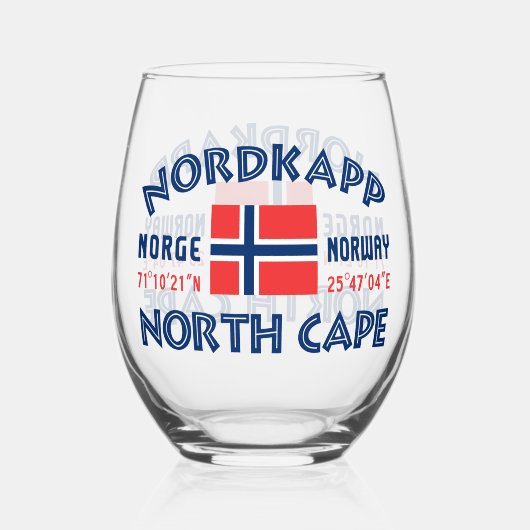 NORDKAPP WEINGLAS OHNE STIEL (Rückseite)