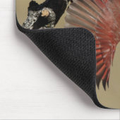 NordKardinal im Flug Mousepad (Ecke)