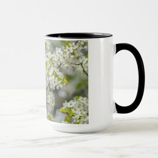 NordKardinal in der Frühlings-Blüte Tasse (Rechts)