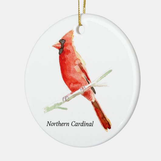 NordKardinal Keramik Ornament (Links)