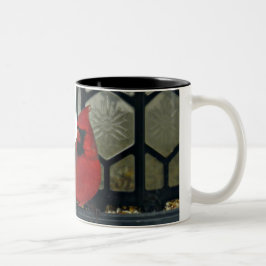 NordKardinals-Foto Zweifarbige Tasse