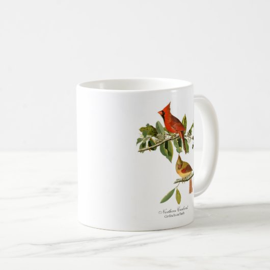 NordKardinals-Kaffee-Tasse Kaffeetasse (VorderseiteRechts)