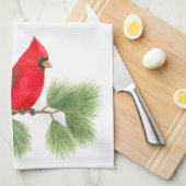 NordKardinals-Küchen-Tuch Küchentuch (Viertel Falte)