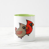 NordKardinals-Paare Tasse (Zentrum)