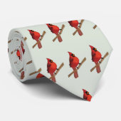 NordKardinals-Rot-Vogel Krawatte (Gerollt)