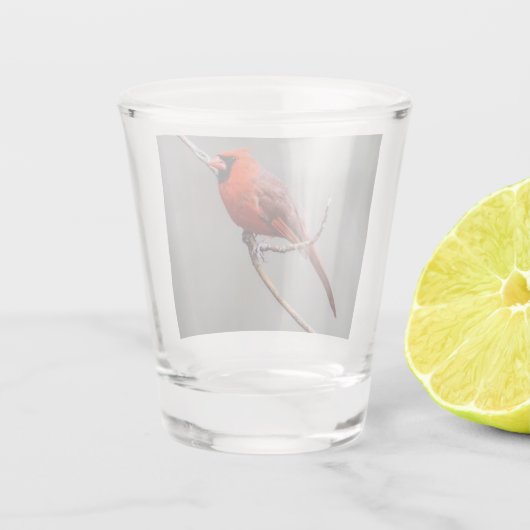 NordKardinals-Schuss-Glas Schnapsglas (Rückseite)