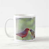 NordKardinalspaare Kaffeetasse (Links)