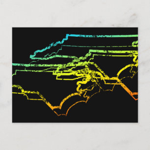 NORDKAROLINA POSTKARTE