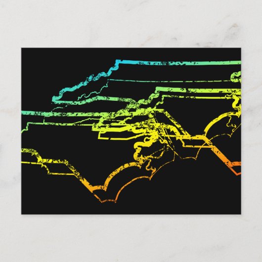 NORDKAROLINA POSTKARTE (Vorderseite)