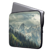 Nordkaskade: Majestic Mountain Peak. Laptopschutzhülle (Vorderseite Links)
