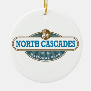 Nordkaskaden-Nationalpark Keramik Ornament
