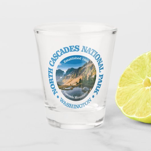 Nordkaskaden (NP2) Schnapsglas (Vorderseite)