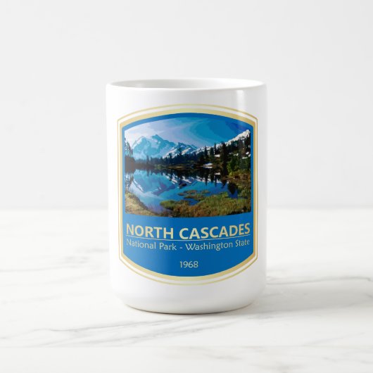 Nordkaskaden NP (PF1) Kaffeetasse (Mittel)