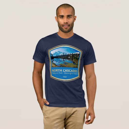 Nordkaskaden NP (PF1) T-Shirt (Vorne ganz)