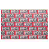 Nordkorea-Banknoten-Gewebe Stoff (Fat Quarter (45,7 x 55,9 cm))