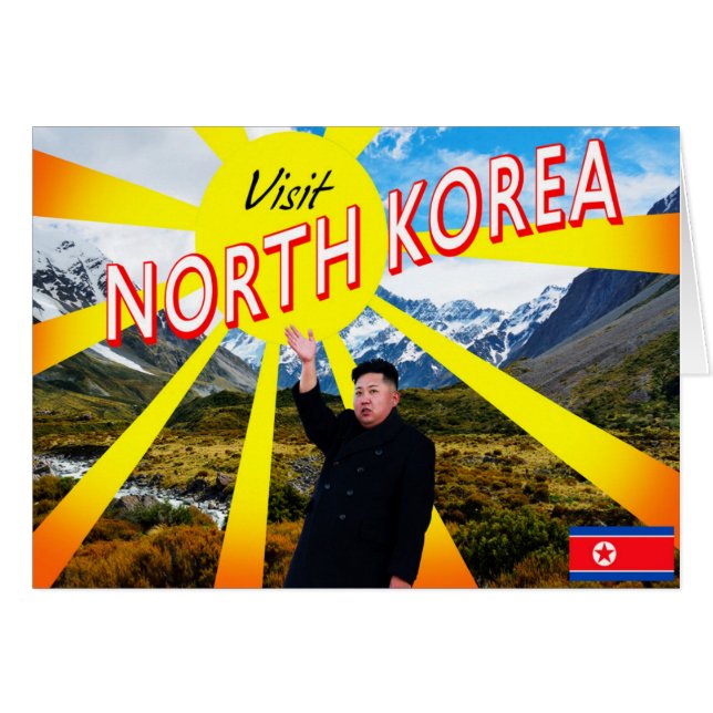 Nordkorea besuchen (Vorderseite (Horizontal))