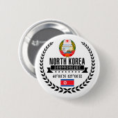 Nordkorea Button (Vorne & Hinten)