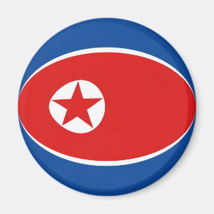 Nordkorea - Flag Magnet