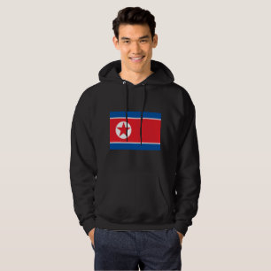 Nordkorea-Flagge Hoodie