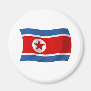 Nordkorea Flagge Magnet