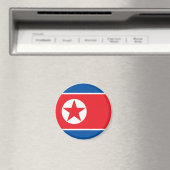 Nordkorea-Flagge Magnet (In Situ (Geschirrspüler))
