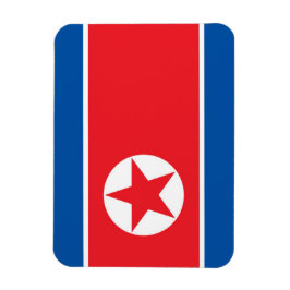 Nordkorea-Flagge Magnet